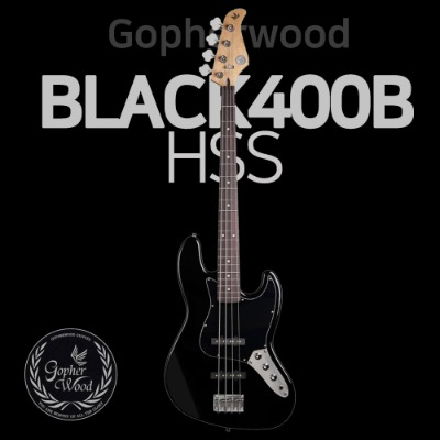 고퍼우드 Gopherwood BLACK400B 베이스기타
