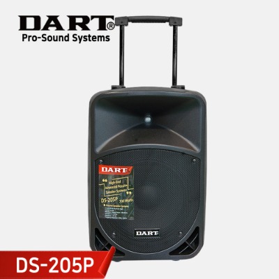 Dart 이동식 패시브 앰프 스피커 DS-205p 12인치 700w