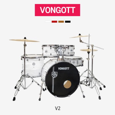 폰거트 드럼세트 100% 베이스우드 5기통 VONGOTT V1