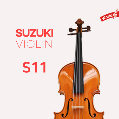 스즈키 S11 오케스트라 수제 오렌지 바이올린 Suzuki
