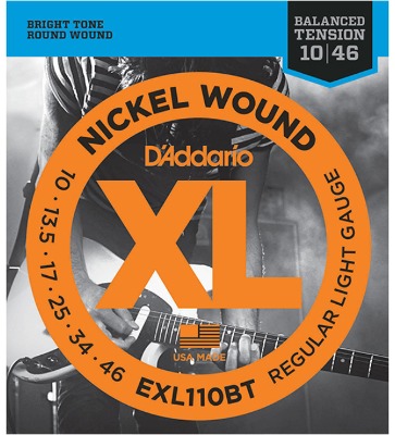 다다리오 XL 니켈 일렉 기타 스트링 - EXL110BT 밸런스 텐션